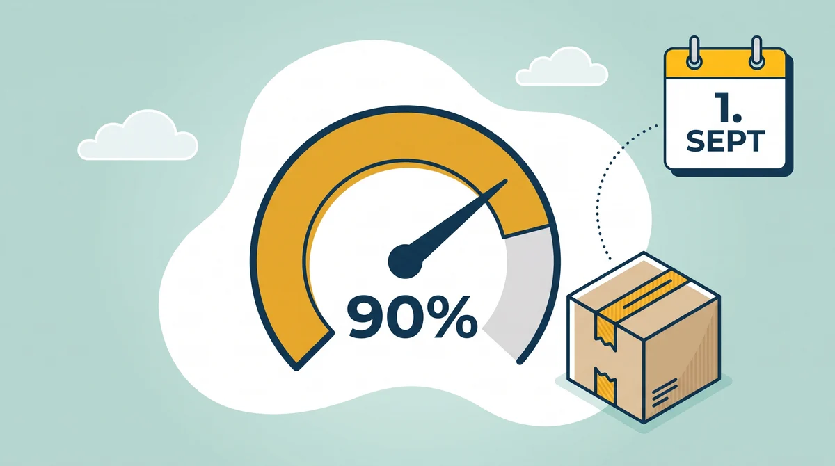 Amazon OTDR: So erreichst du 90 % vor dem 1. September 2026