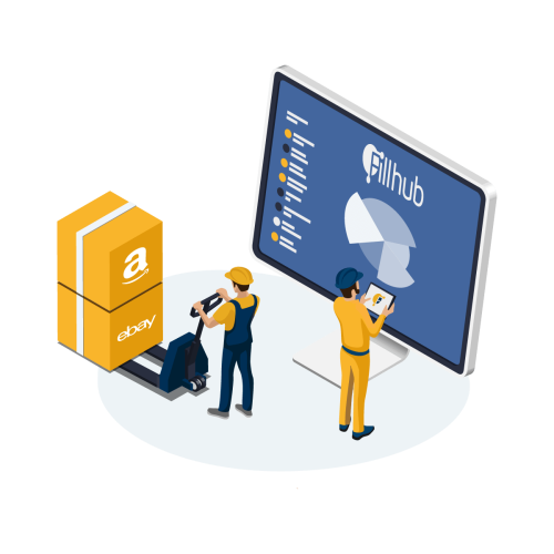 Fillhub Multi-Channel Fulfillment Dashboard mit Marktplatz-Integrationen